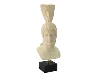 アレス ギリシャ軍神 50cm 彫刻 Amazon.co.jp: アレスの頭の彫刻、古代ギリシャの戦争の神の胸像の装飾