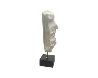 白い彫刻顔レリーフ(ルキウス・ウェルス帝) 大きめの装飾品 m89737805795_1.jpg?1713500102