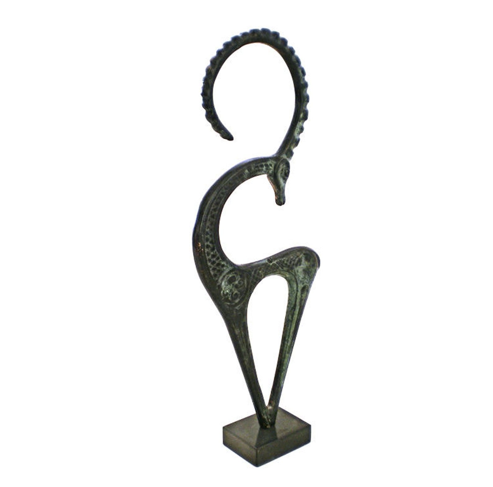 Big Bronze Ibex Greek Bronze Art Bronze Sculpture Ancient Etsy