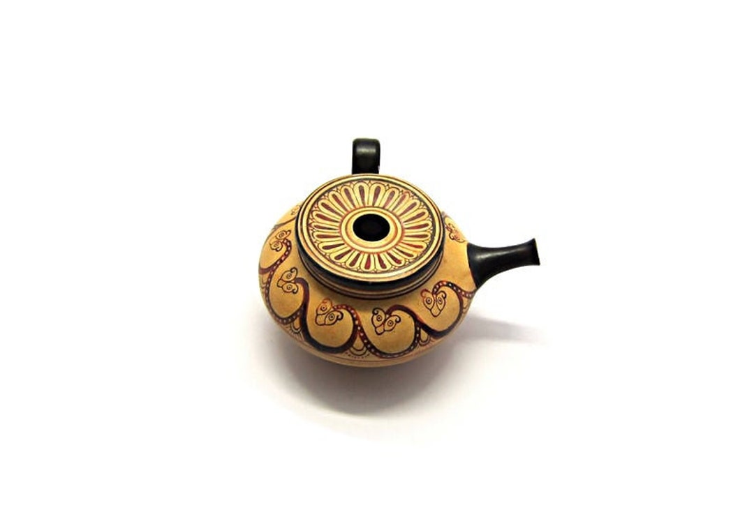 Geometric Flask Greek Vase , Geometric Flask , Reproduction From National ...