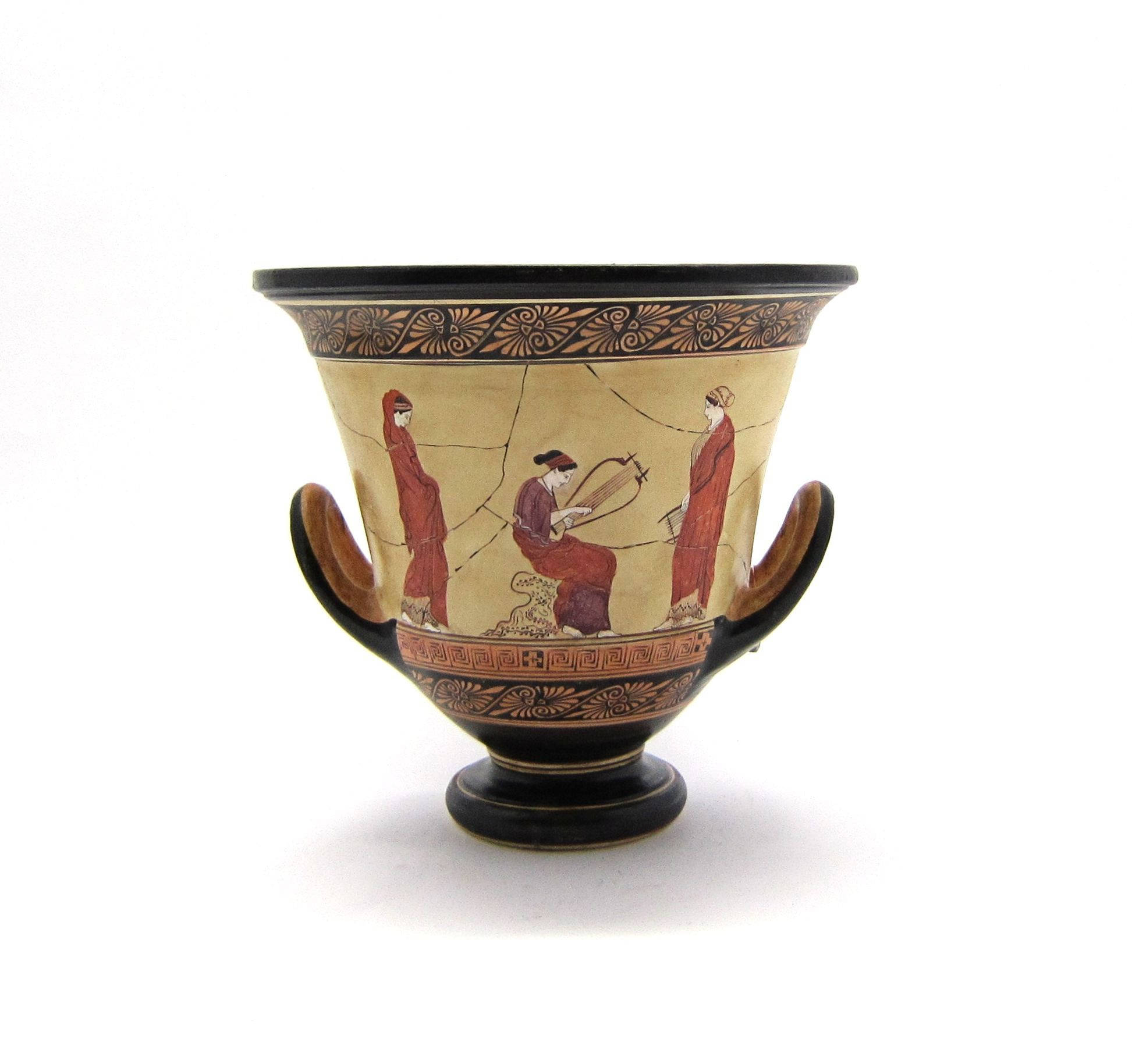 ギリシャ製　アテネ博物館古代壺のレプリカ ギリシャ製 アテネ博物館古代壺のレプリカ