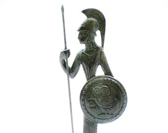 Goddess Athena , Goddess Minerva , Goddess Statue , Bronze Statue , Metal Art Sculpture