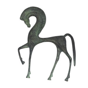Big Horse Bronze Sculpture 25cm , Gift ideas ,Bronze Horse Art Statue from Ancient Greece,  Greek art, Museum Copy