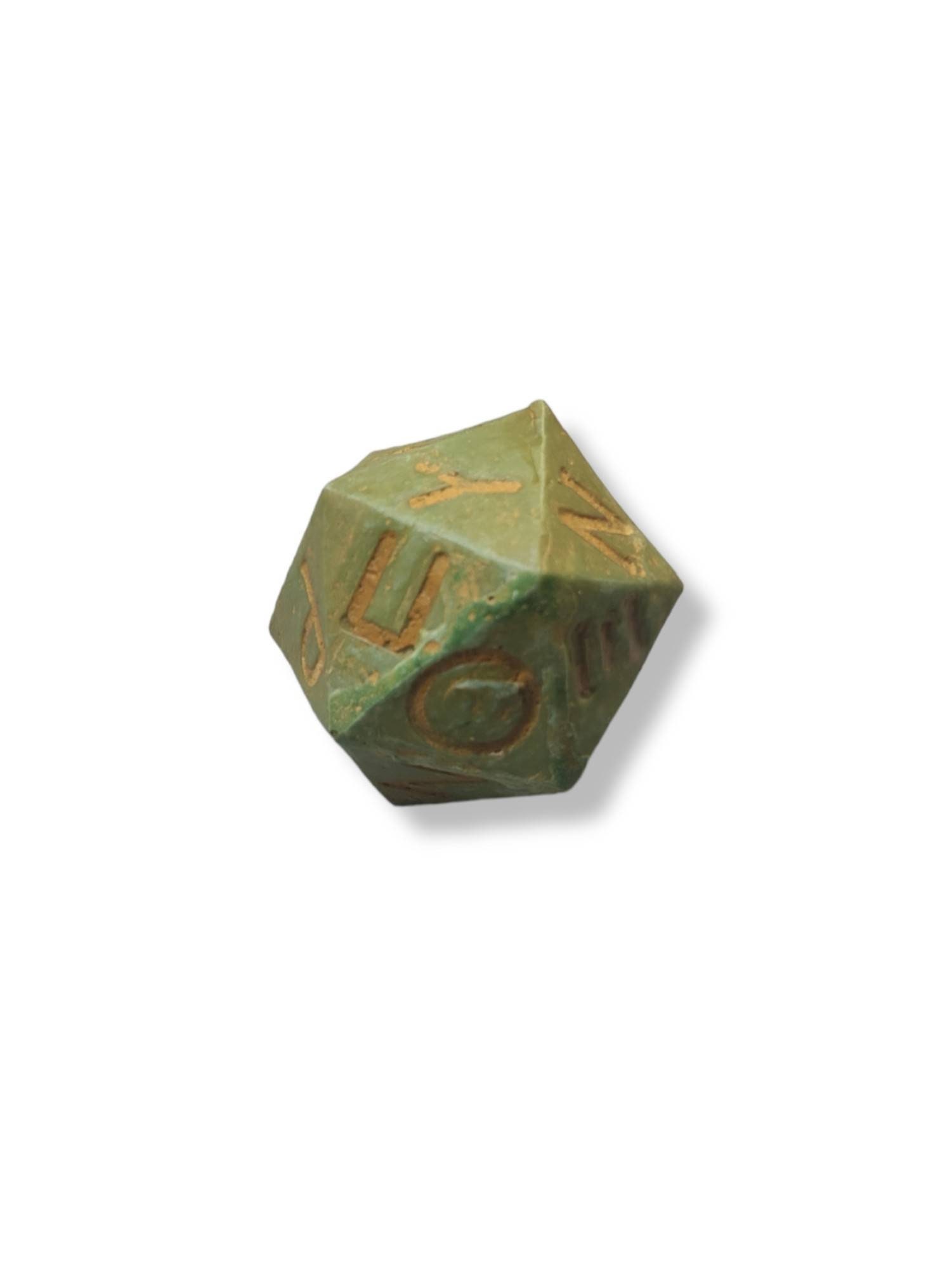 An Ancient 20-sided Dice Inscribed with the Names of Egyptian Deities –  antikemagie
