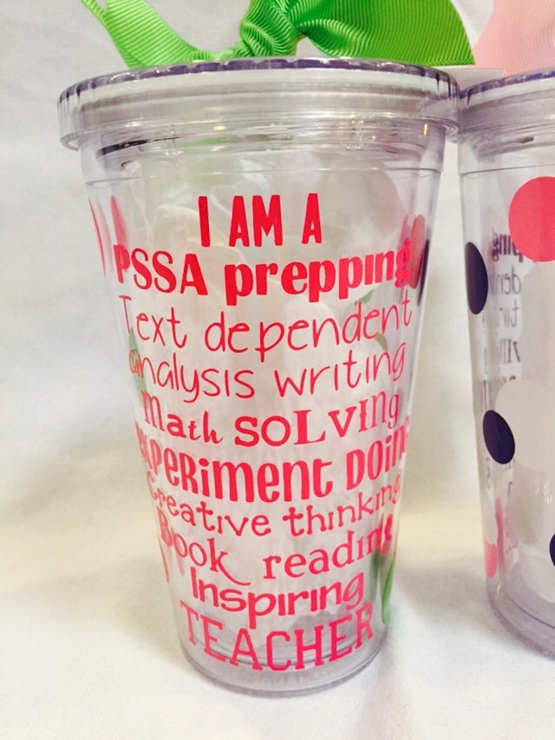 Teacher Tumbler Teacher Cup Teacher Gift Common Core Etsy