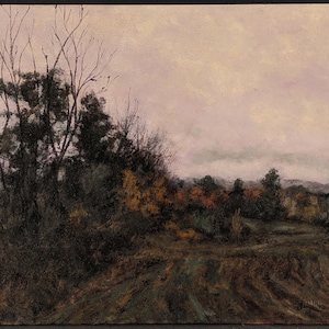 Original Oil Painting,Landscape Painting,Oil on Panel,Tonalist Landscape,Contemporary Landscape,Impressionist Landscape,Nature Art,2009-0118