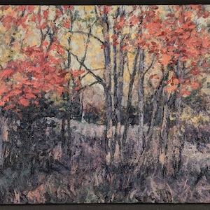 Original Oil Painting,Landscape Painting,Oil on Panel,Landscape,Impressionist Landscape,Nature Art,Autumn Colors,Gregory Arnett,2020-0101