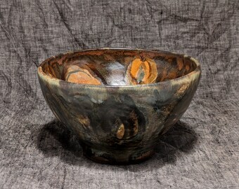 Stoneware Bowl,Ceramic Bowl,Tableware,Rustic Home Decor,Wabi Sabi,Wabi Sabi Decor,Hand Thrown,Red Clay,Drifting and Dreaming (2019-0311)