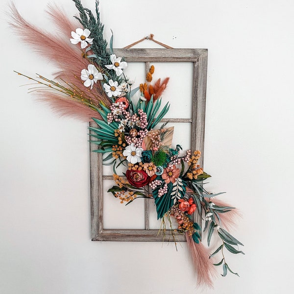 Dried Floral Arrangement Etsy