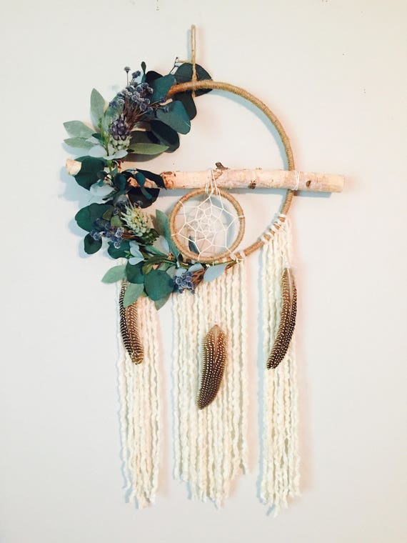 Dream Catcher Rustic Dreamcatcher Boy Nursery Dream Catcher Etsy