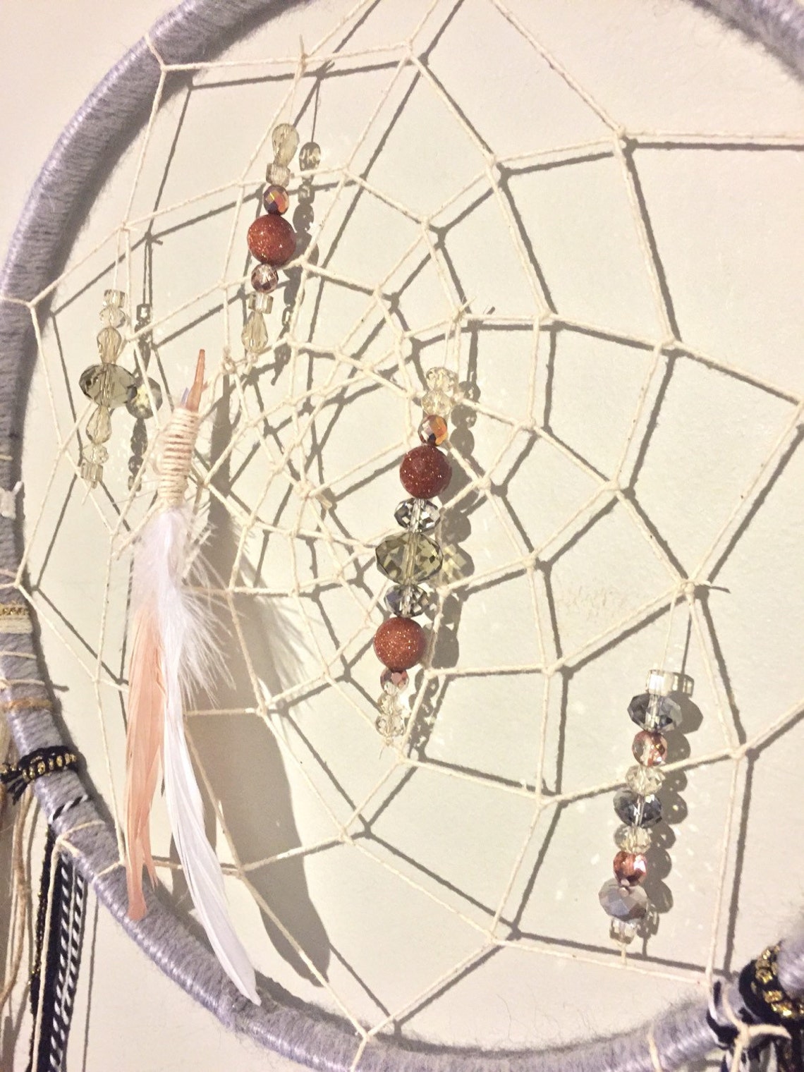 Dreamcatcher Wall Hanging Bohemian Dreamcatcher Boho Chic Etsy