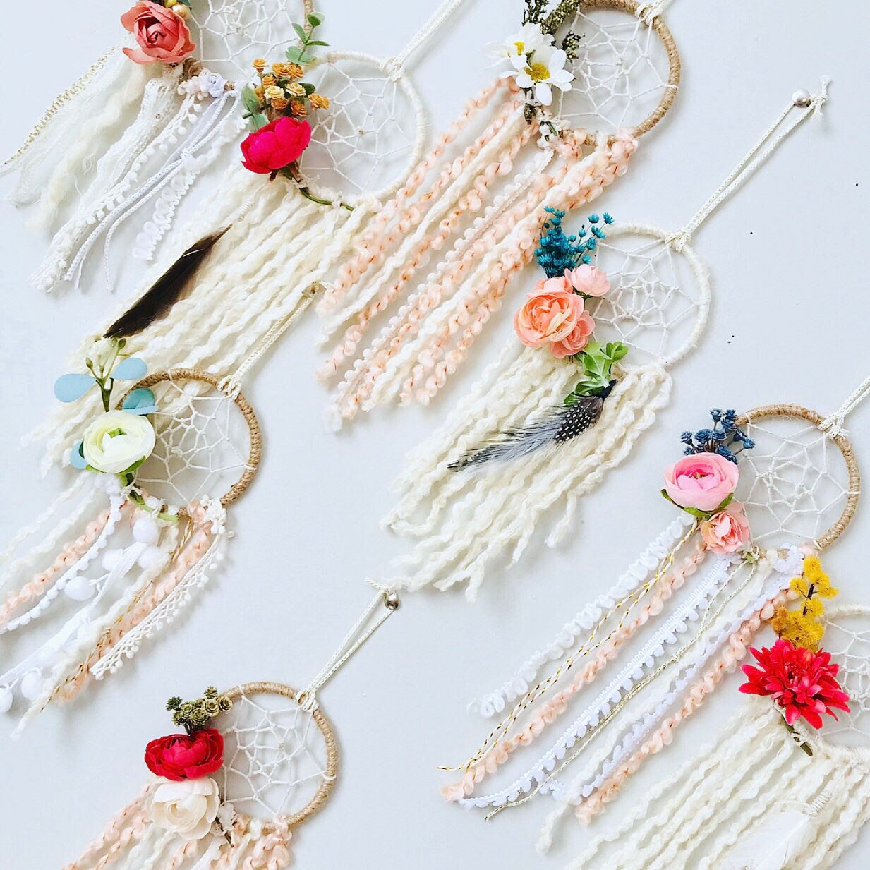 10 Piece Mini Dream catcher Bundle Dreamcatchers Small Dream Etsy