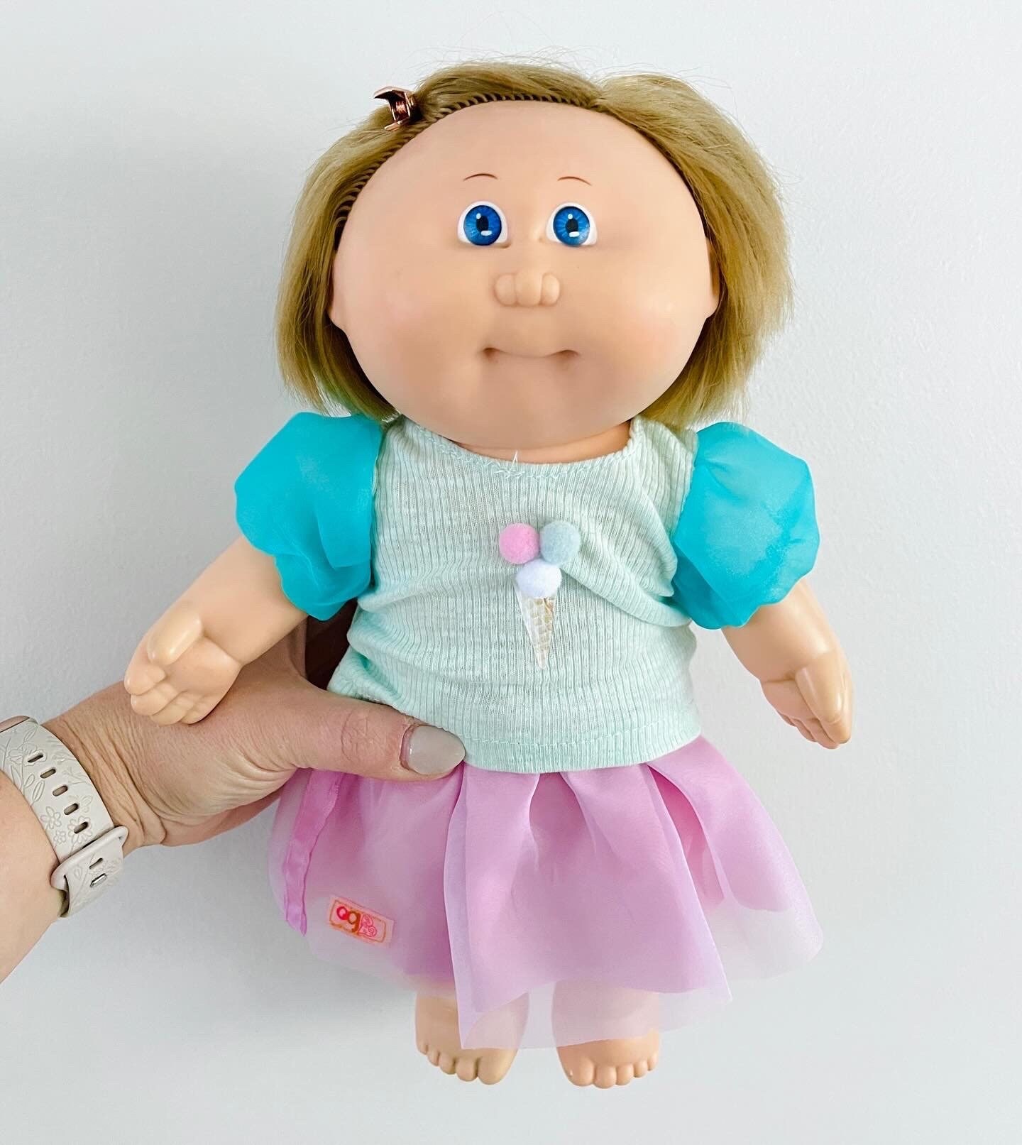 Vintage Cabbage Patch Doll, Refurbished Cabbage Patch Kid, Modern Cabbage Patch, Vintage Classic Doll, Updated Modernized Cabbage Patch Kid