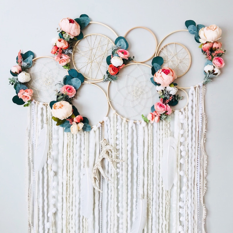 Large Dreamcatcher Wall Hanging Decor Image 0