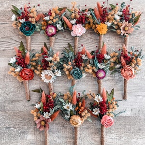 Boutonniere, Wedding Boutonniere, Groomsmen Boutonnieres, Wedding Bouts, Boutonniere Pins, Boho Boutonniere, Boutonniere Flowers
