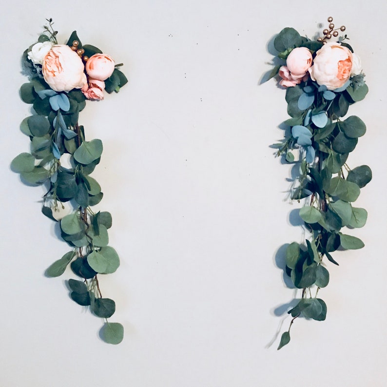 Floral Garland Floral Wall Hanging Floral Backdrop Bohemian Etsy