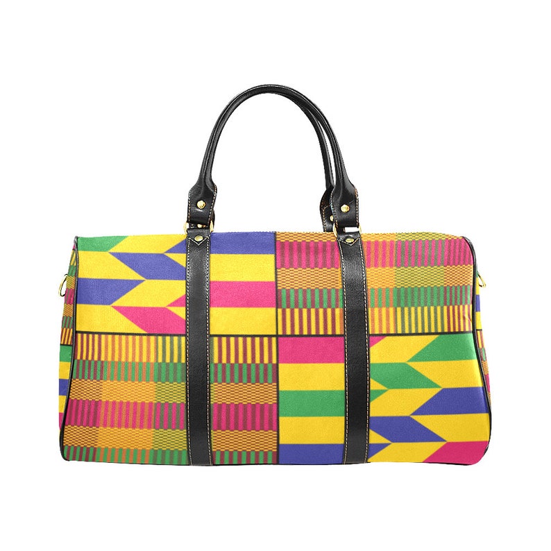 African travel bags Mudcloth luggage unique travel bag Etsy