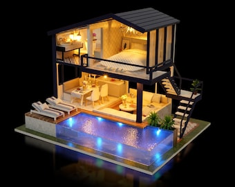 miniature modern party home diy