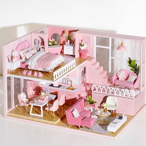 1: 24 DIY Miniature Dollhouse Kit Scenery My Little Warm - Etsy