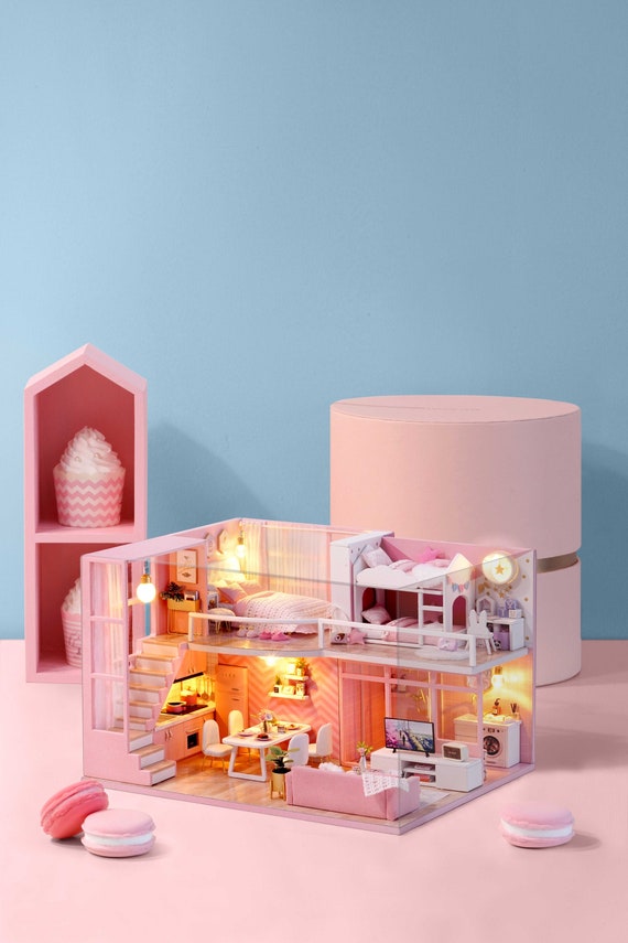 diy miniature loft dollhouse