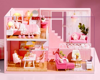 1:32 DIY Miniature Dollhouse Kit Scenery My Little Warm Moment