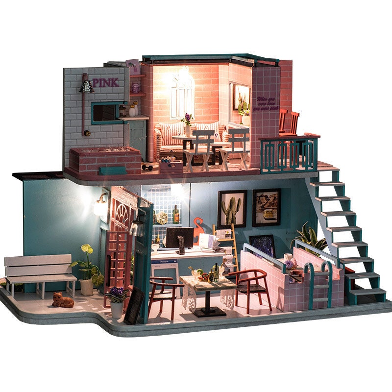 Pink Cafe  Miniature Joy