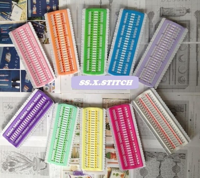 Plastic Embroidery Floss Thread Organizer Sorter up to 50 Etsy