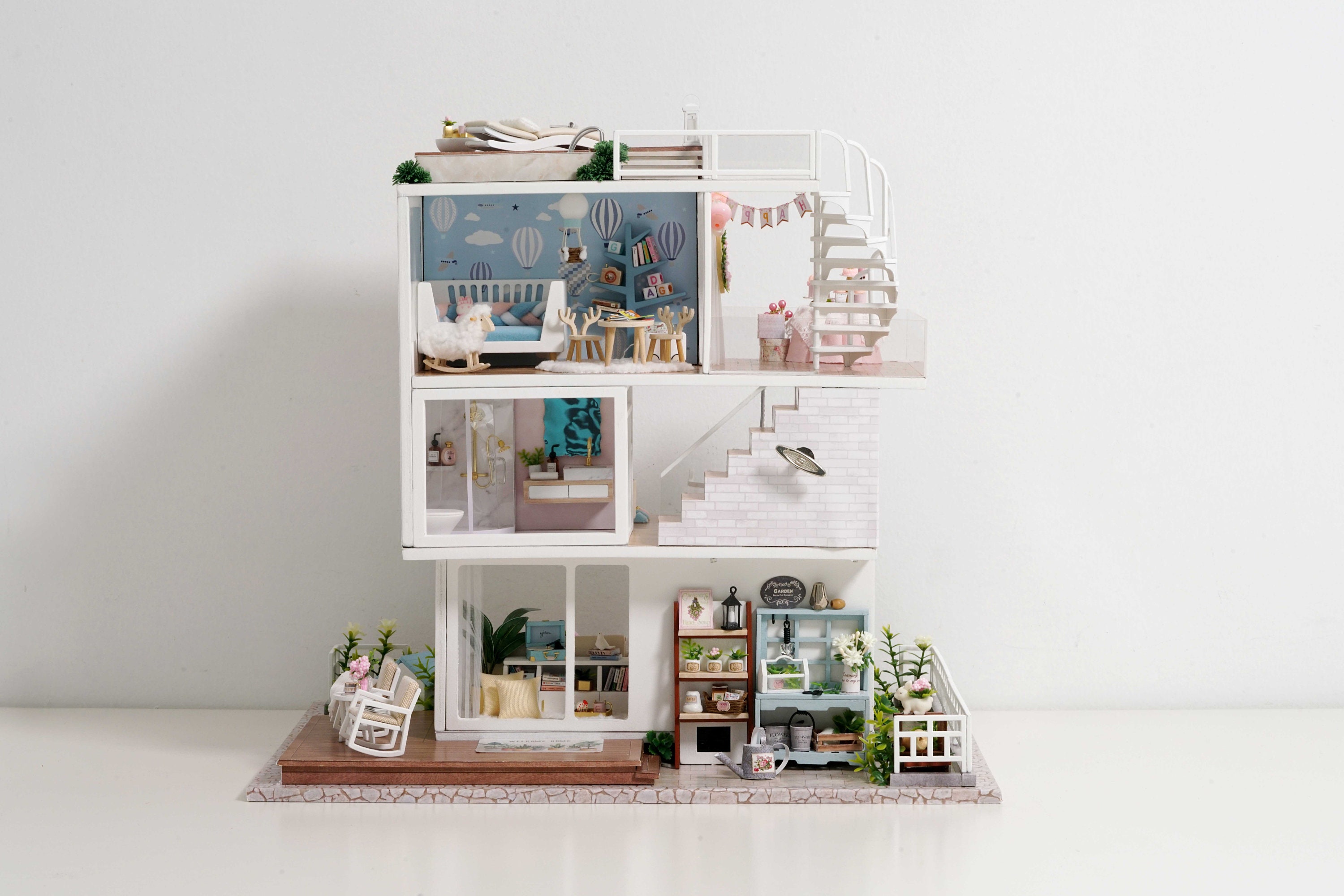 Should I Glue Down Dollhouse Accessories? – Life in Mini