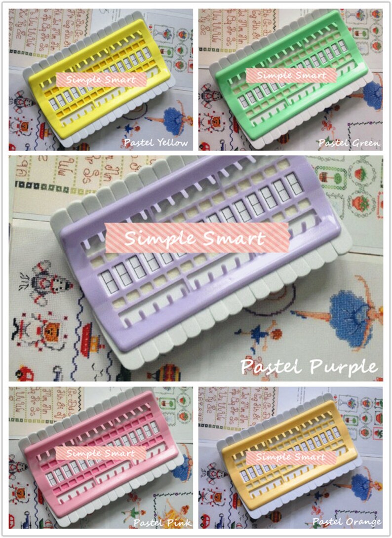 Best Embroidery Floss Organizers Plastic PNG