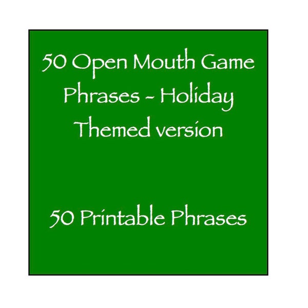 Christmas Phrases - Etsy