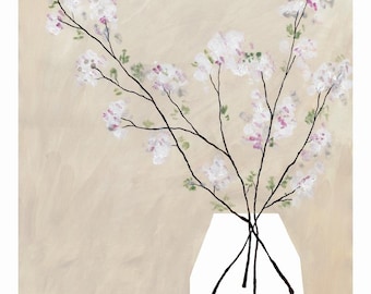 LENTEBLOEMEN van #anafrois. Canvas kunstprint