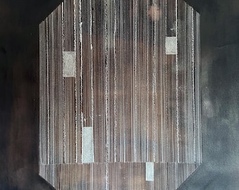 FAÇADE (brown) . original drawing #anafrois