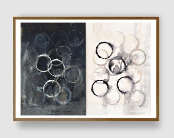 CIRCLES by #anafrois . art print