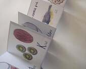 The Bland Food Alphabet (concertina book)