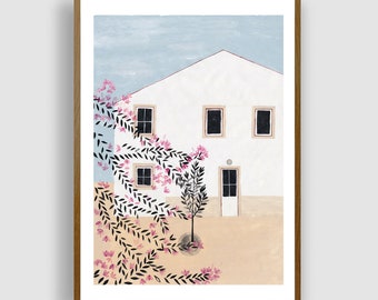 WHITE HOUSE by #anafrois . art print