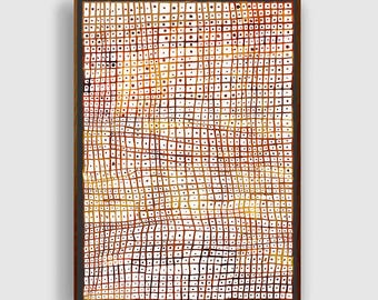 SMALL SQUARES . canvas art print #anafrois