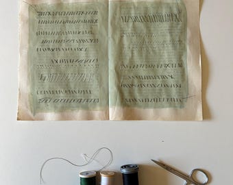 TWO PAGES (thread)by #anafrois . original drawing