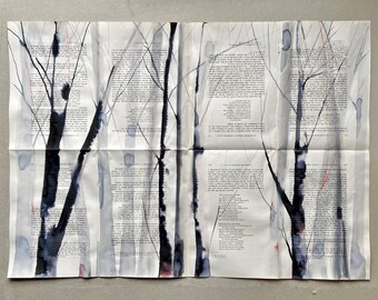 WALD von #anafrois. Kunstdruck