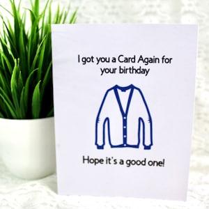 Funny birthday card for a friend, quirky cards, humor cards, funny Birthday Card