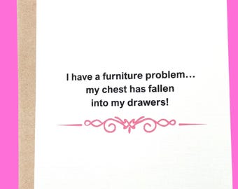 Funny card for a friend, quirky cards, snarky humor cards, friendship card, Birthday Card