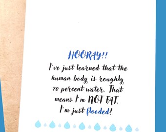 Funny card for a friend, just because, snarky humor cards, friendship card, Birthday Card