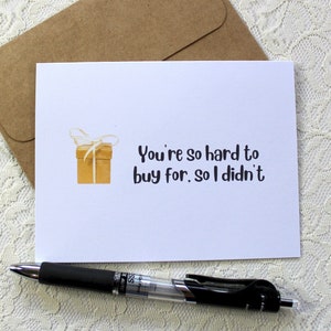 Funny birthday card, birthday card, snarky humor cards, friendship card, Card for him