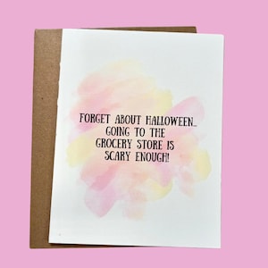 Funny card for a friend, quirky cards, snarky humor cards, friendship card, Just Because Card