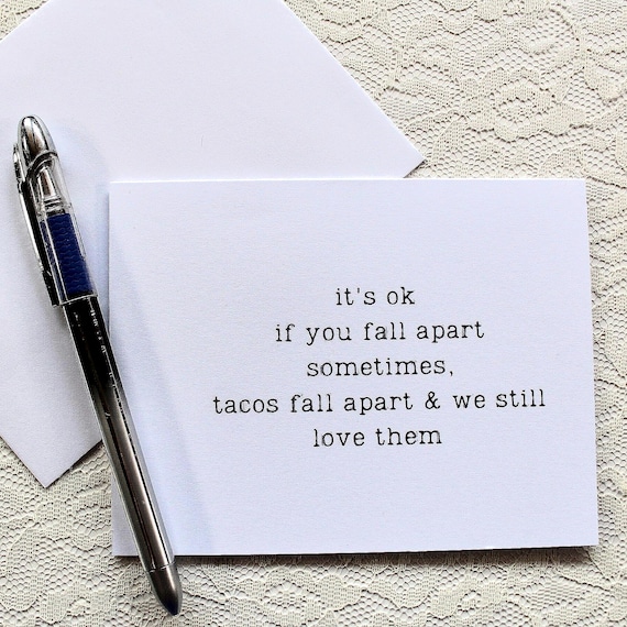 Funny encouragement card for a friend, quotes about life, snarky humor cards, friendship card