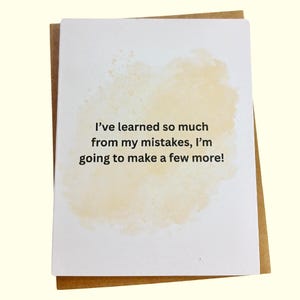 Funny card, snarky humor cards, friendship card, Just because card, Any occasion Card