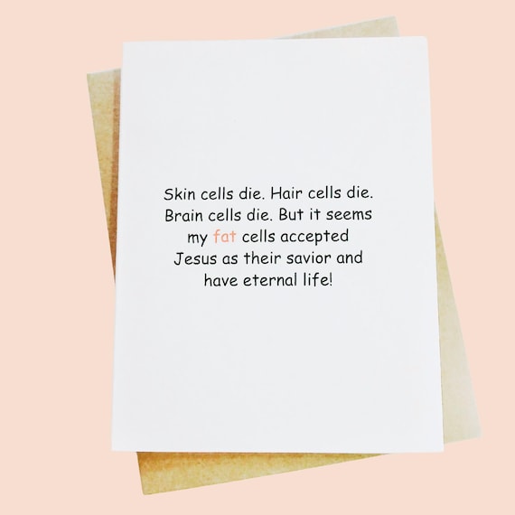 Funny just because card, birthday card, snarky humor cards, funny card for friend