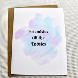 Card for friend, Friendship Card, Best Friend Card, Just because card, greeting cards