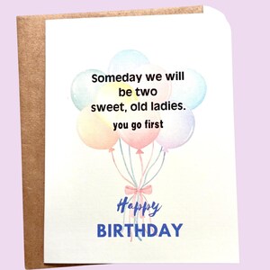 Funny birthday card for a friend, quirky cards, humor cards, friendship card, Birthday Card, Best Friend Card