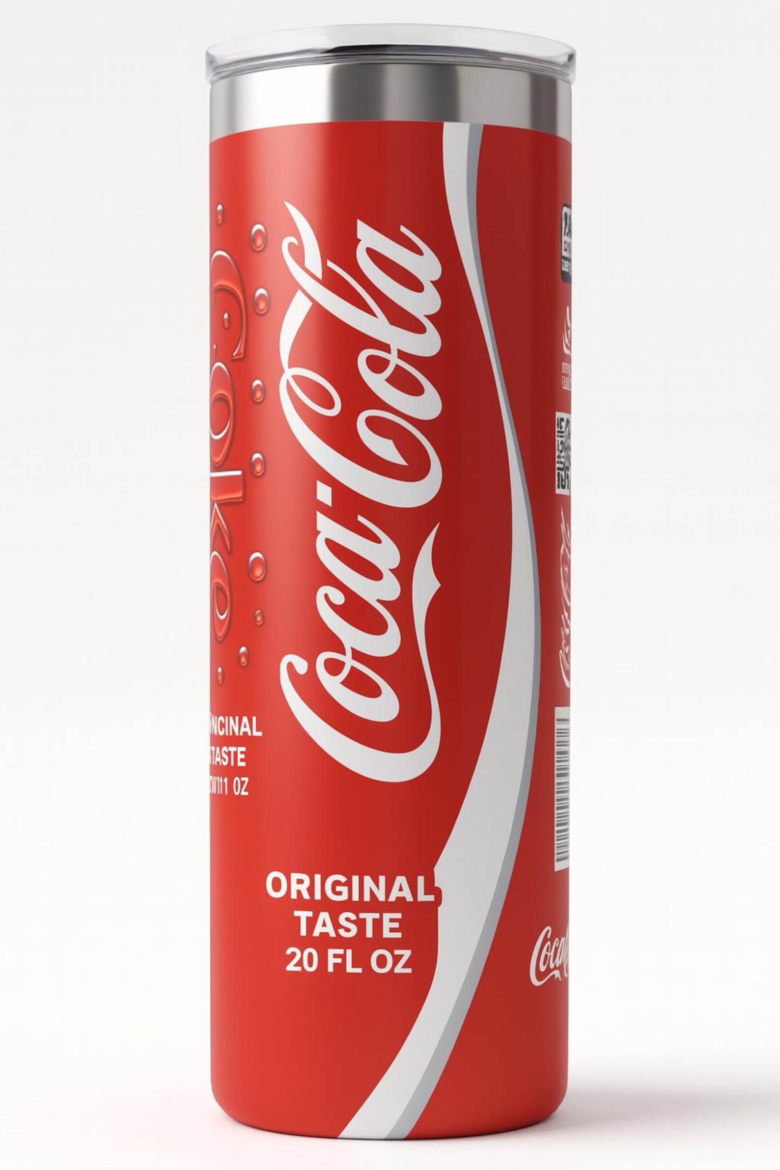 Coca-cola Skinny Tumbler Wrap PNG – 20oz Red Soda Can Sublimation ...