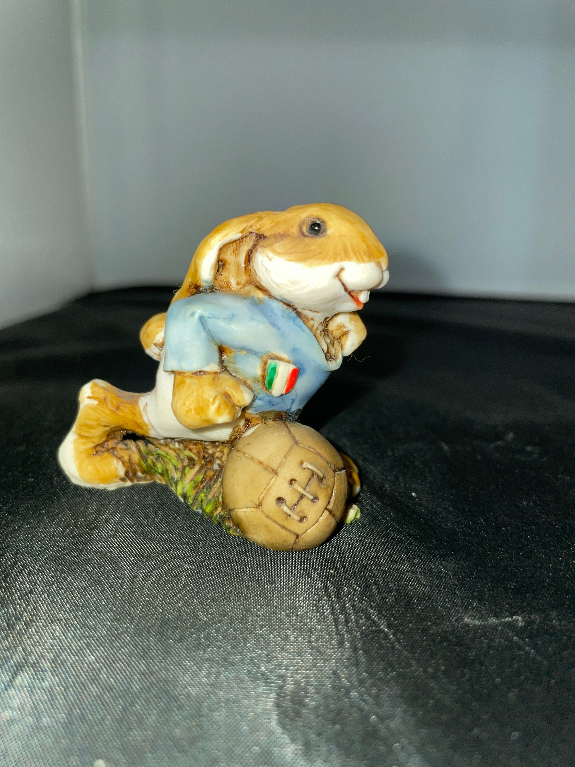 Artifice Ottanta Rabbit Soccer Football Player 2 Italy - Etsy UK